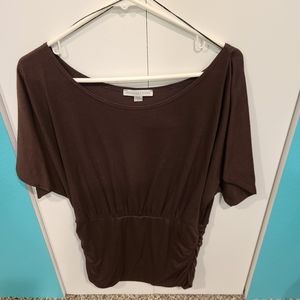 Sold Brown Dress & Blouse